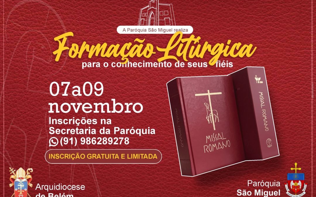 FORMAÇÃO LITÚRGICA